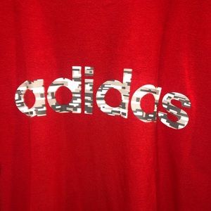 Gently used Men’s Adidas red t-shirt
